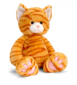 Keel Toys Love to Hug Pets Ginger Cat Plush Soft Toy 18cm